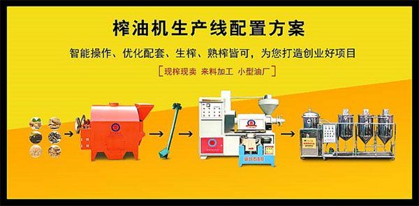 榨油機生産線配套方案