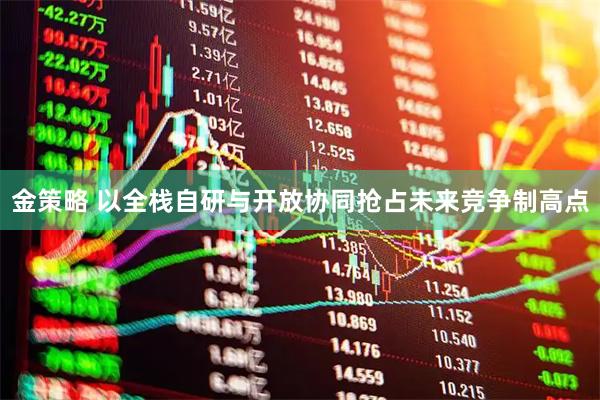 金策略 以全栈自研与开放协同抢占未来竞争制高点