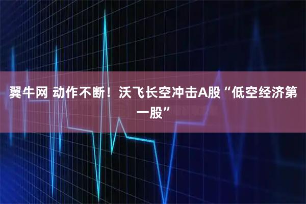 翼牛网 动作不断！沃飞长空冲击A股“低空经济第一股”