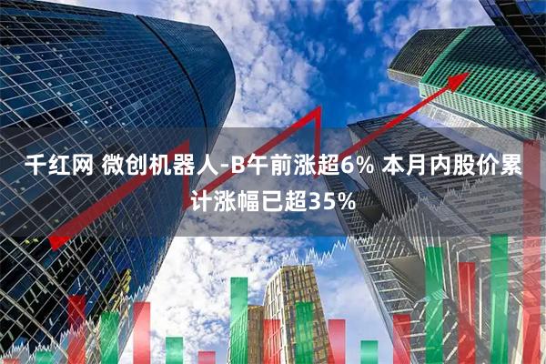千红网 微创机器人-B午前涨超6% 本月内股价累计涨幅已超35%