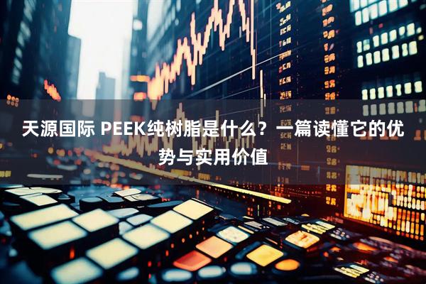 天源国际 PEEK纯树脂是什么？一篇读懂它的优势与实用价值